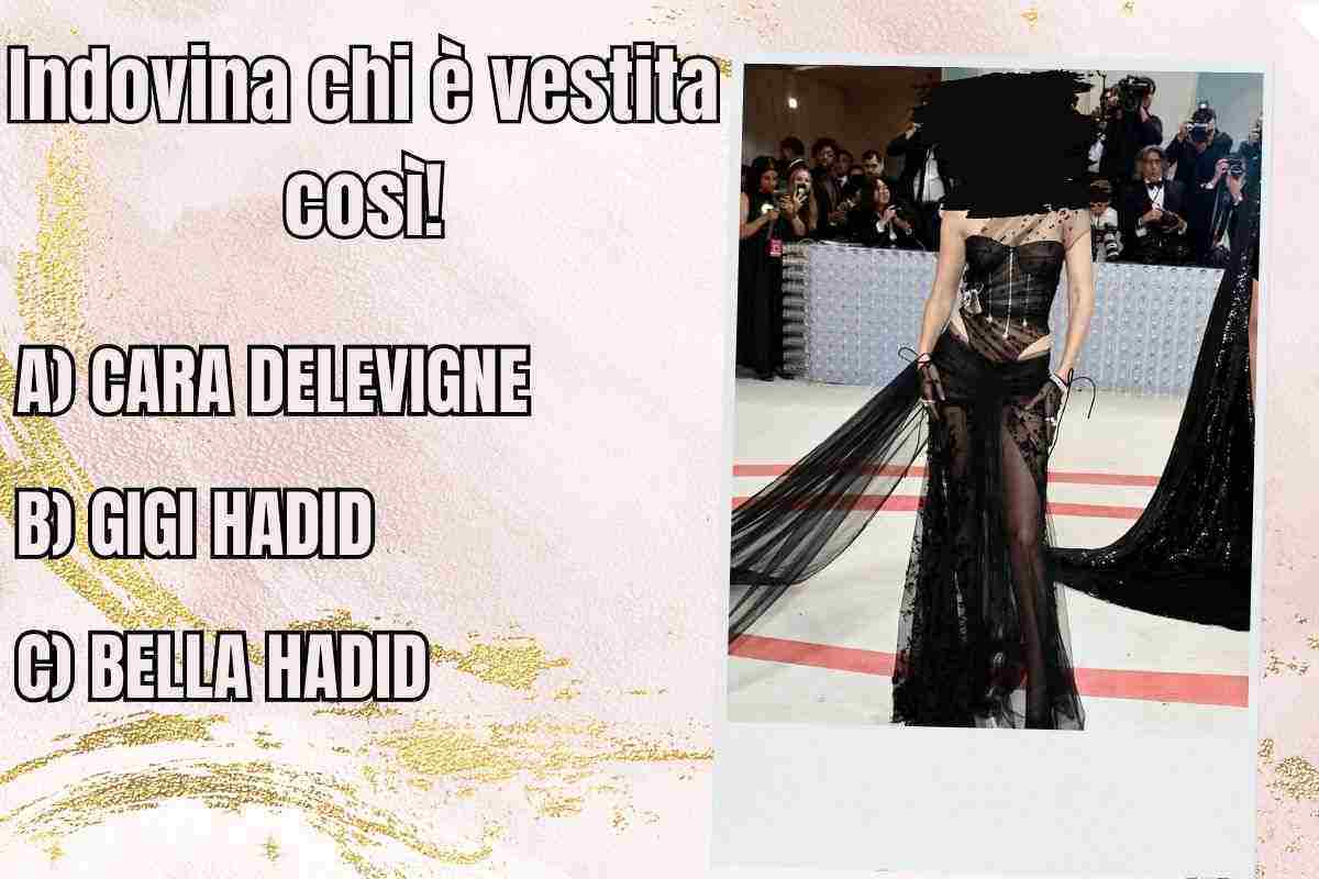 Chi è la modella nella foto