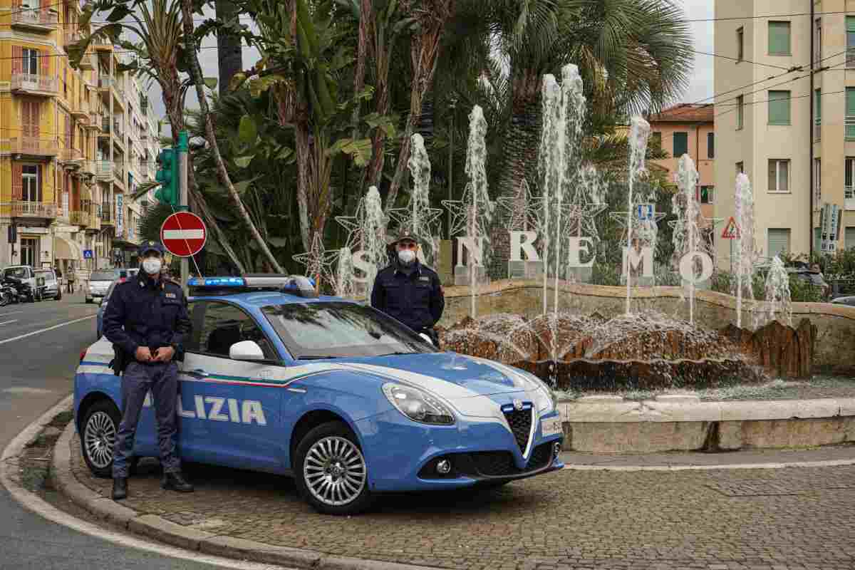 arrestato uomo a Sanremo