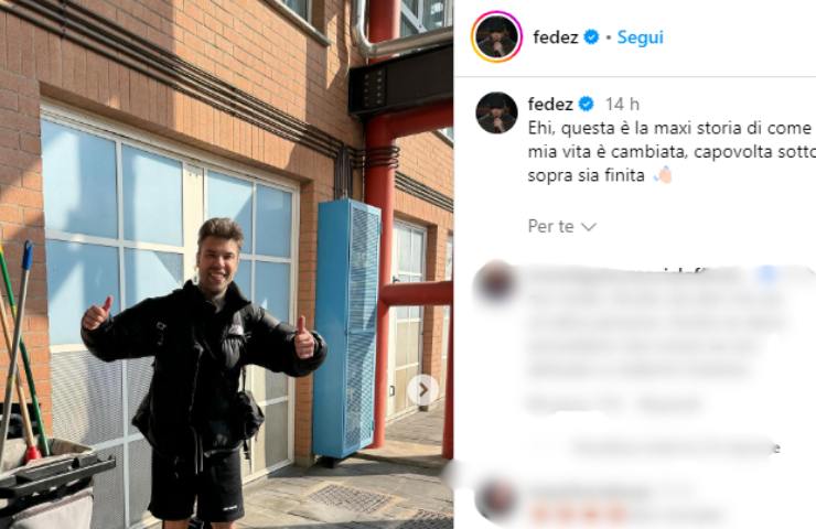 fedez nuova vita