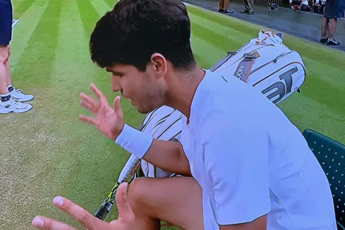 La frustrazione di Alcaraz